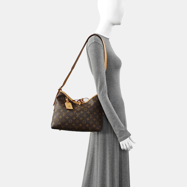 CARRYALL PM Monogram Coated Canvas Brown