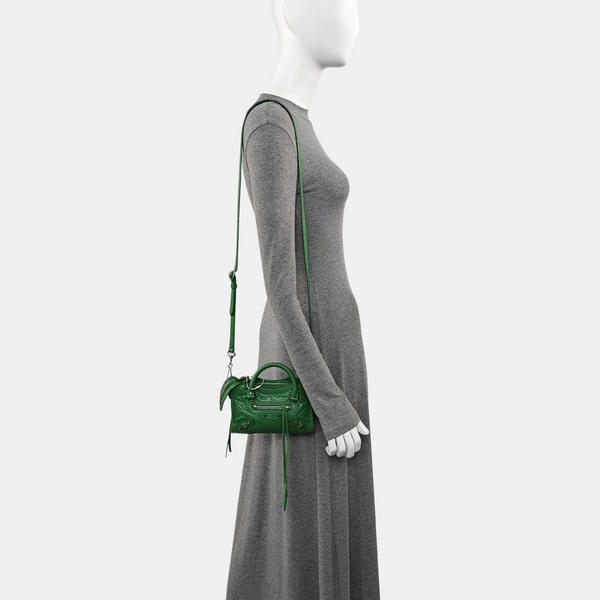 Classic City Lambskin Green