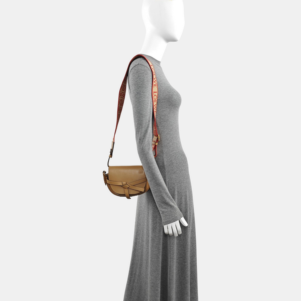 Gate Mini Calfskin Beige