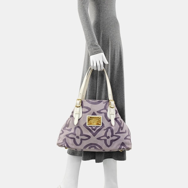 TAHITIENNE CABAS MM Monogram Canvas Purple