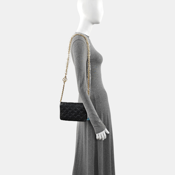COUSSIN Lambskin Black