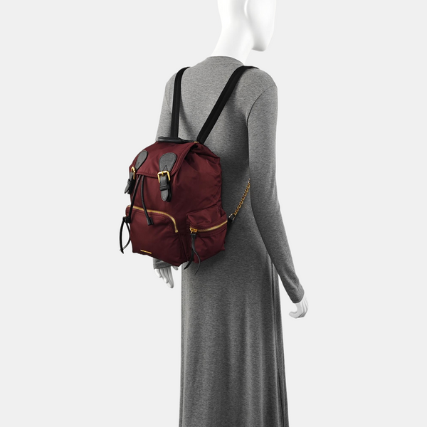 The Rucksack Medium Nylon Red