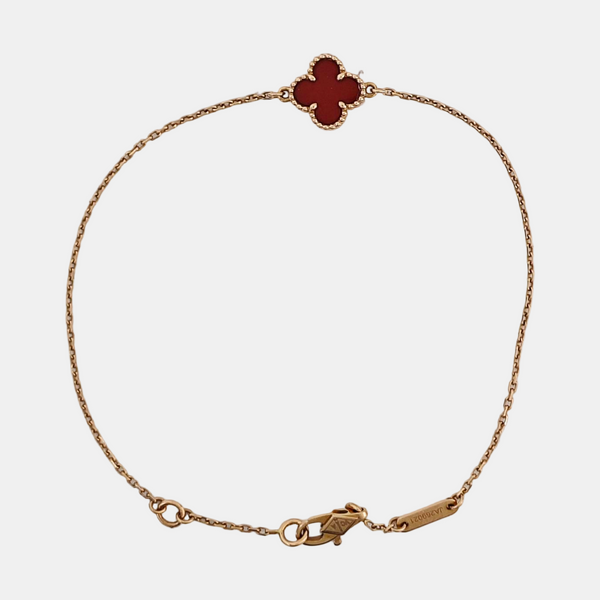 Sweet Alhambra 18k Rose Gold Bracelet