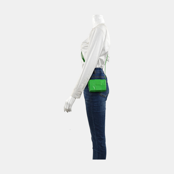Cassette Mini Lambskin Green