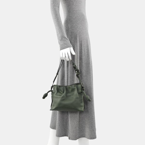 Flamenco Mini Lambskin Green