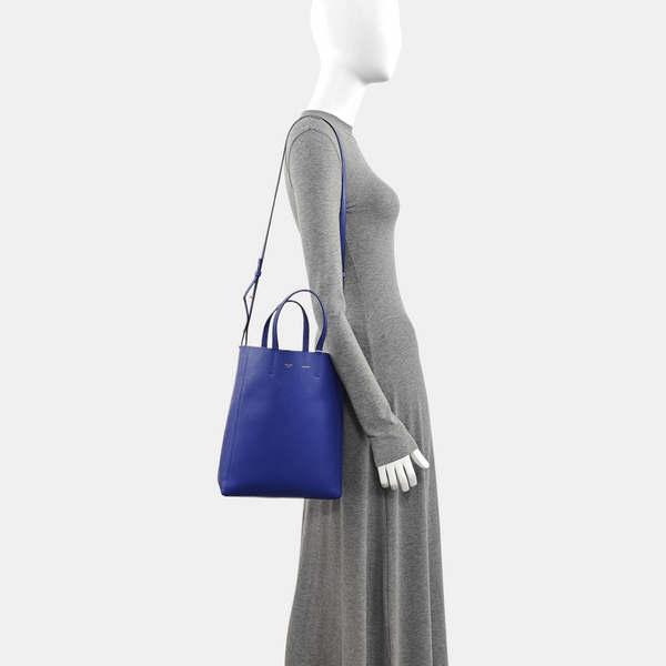 VERTICAL CABAS Mini Calfskin Blue