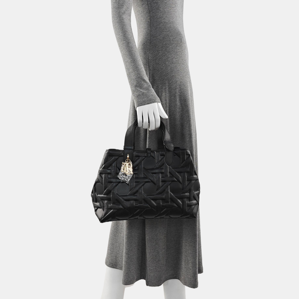 Toujours Medium Quilted Calfskin Black