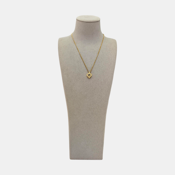 Dior Oblique Metal Gold Necklace