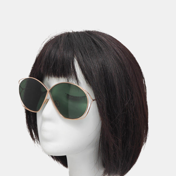 Metal Sunglasses Green