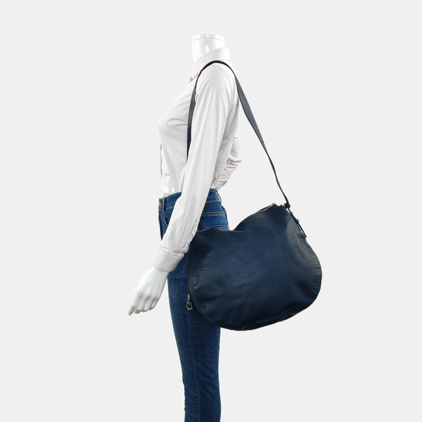 Authenticated pre-owned Canterbury Medium Calfskin Blue - Shoulder Bag at Looply