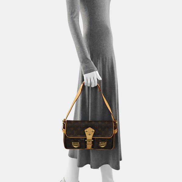 HUDSON PM Monogram Coated Canvas Brown