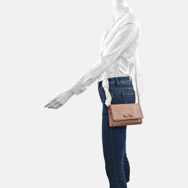 Ginny Mini Calfskin Pink