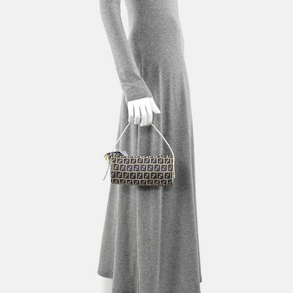 Canvas Top Handle Bag Gray