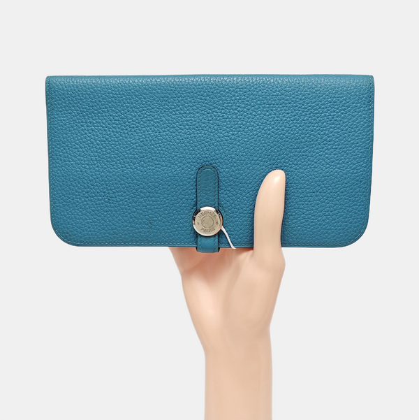 Dogon Large Togo Blue Wallet