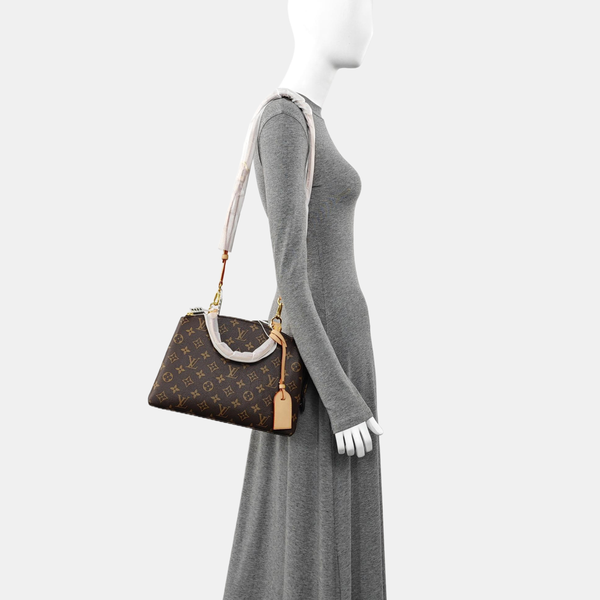 PALAIS PM Monogram Coated Canvas Brown