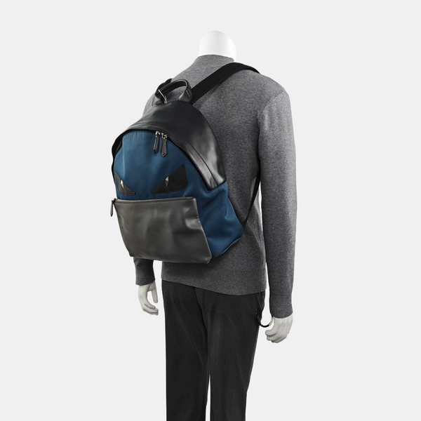 Calfskin Backpack Blue