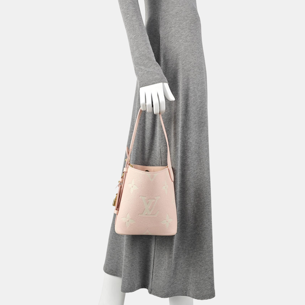 ALL IN BB Monogram Calfskin Pink
