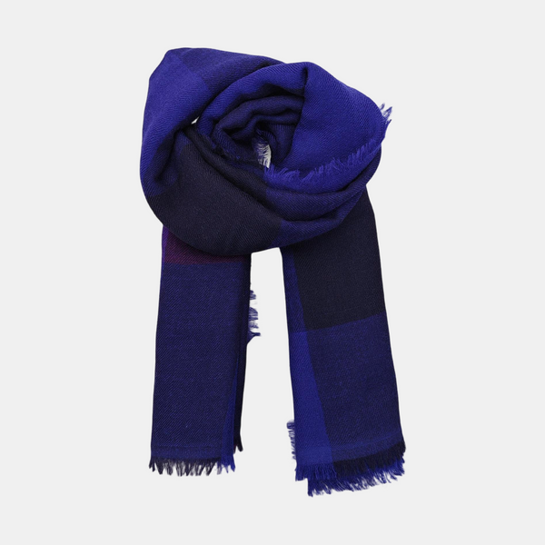 Wool Scarf Blue
