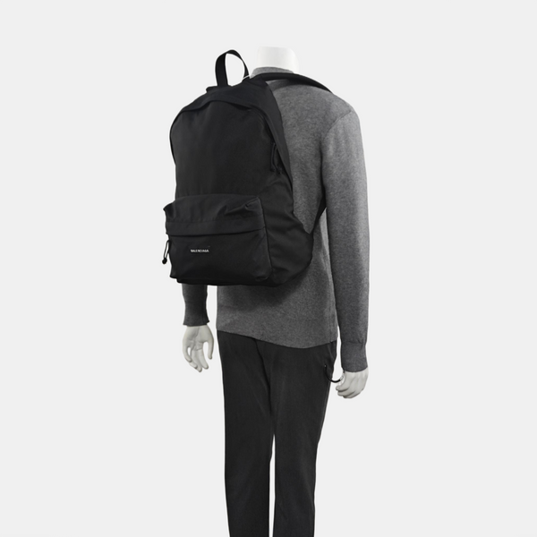 Fabric Backpack Black