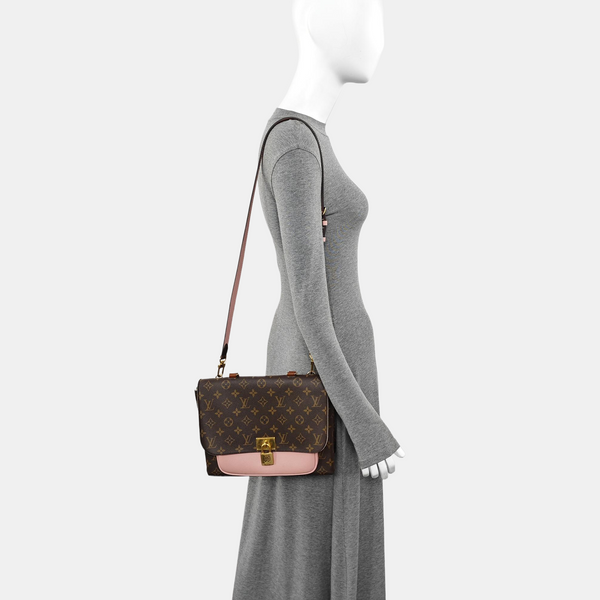 MARIGNAN Monogram Coated Canvas Brown
