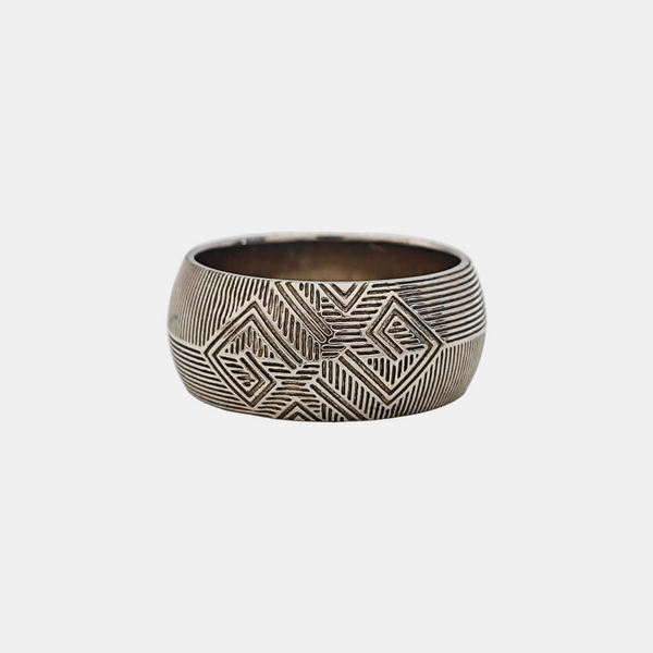 Metal Silver Ring EU 59
