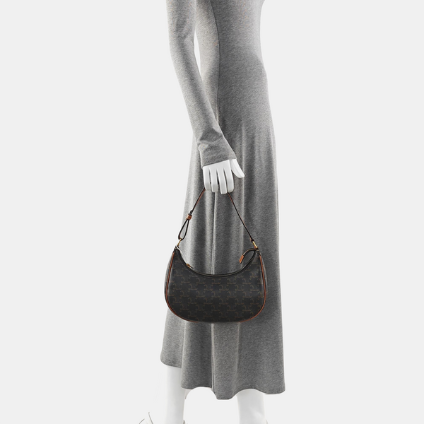 AVA Small Coated Canvas Brown