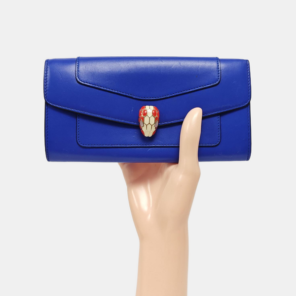 SERPENTI FOREVER Calfskin Blue