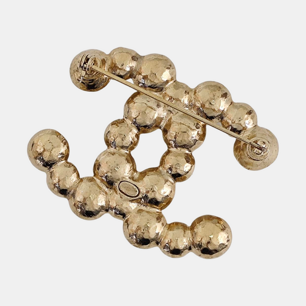 Vintage Metal Gold Brooch