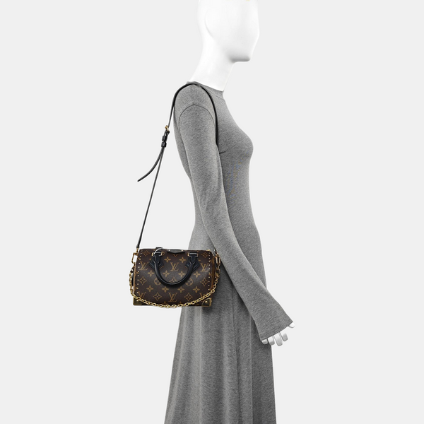 SPEEDY TRUNK 20 Monogram Coated Canvas Brown