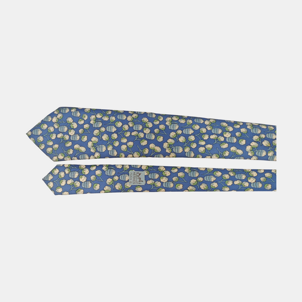 Mulberry Silk Tie Blue
