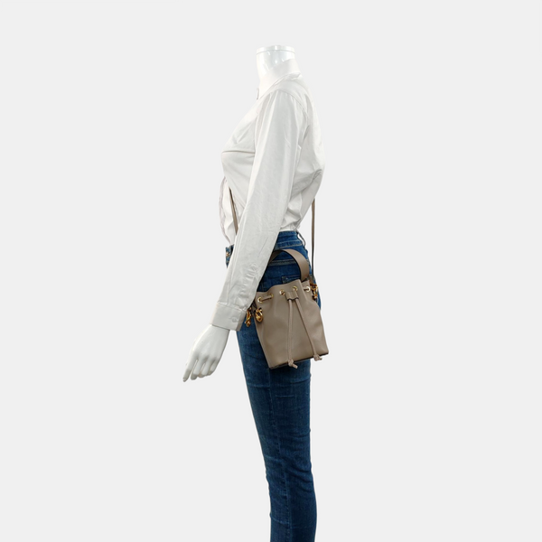 Mon Tresor Mini Calfskin Gray