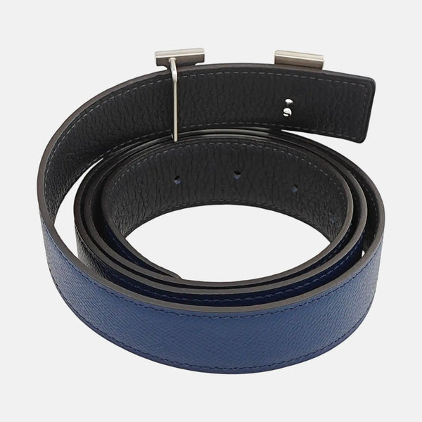 Leather Belt Blue