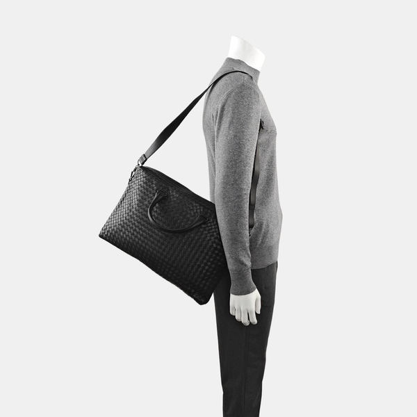 Calfskin Crossbody Bag Black