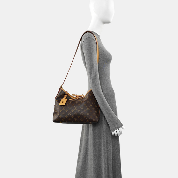 CARRYALL PM Monogram Coated Canvas Brown