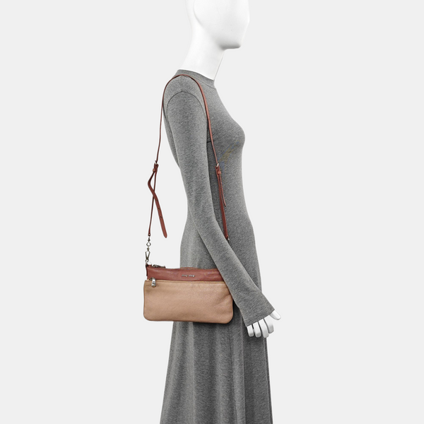 Calfskin Shoulder Bag Pink