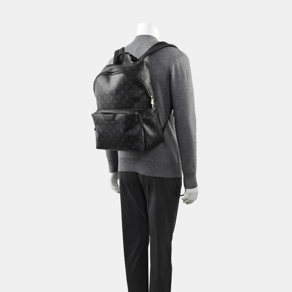 DISCOVERY PM Monogram Coated Canvas Black