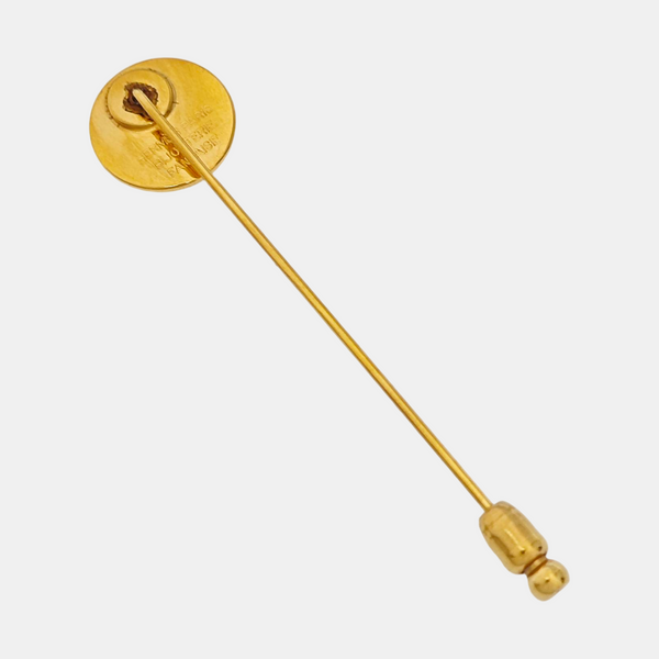 Metal Gold Brooch
