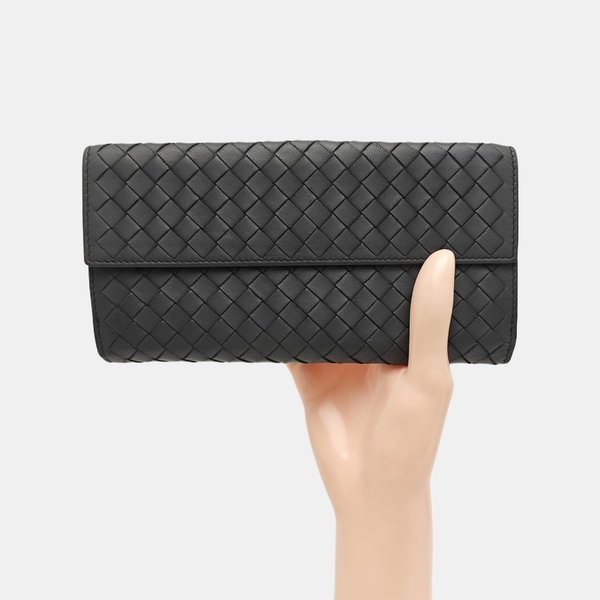 Calfskin Clutch Gray
