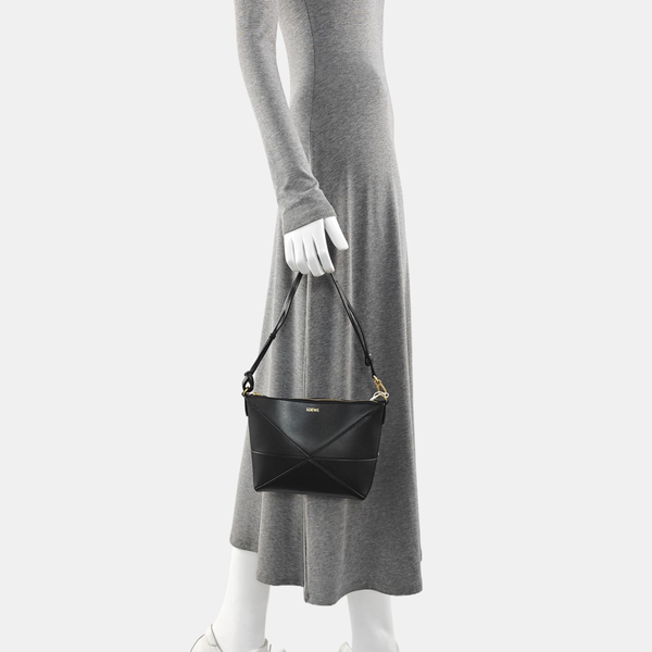 Origami Ala Quilted Calfskin Black
