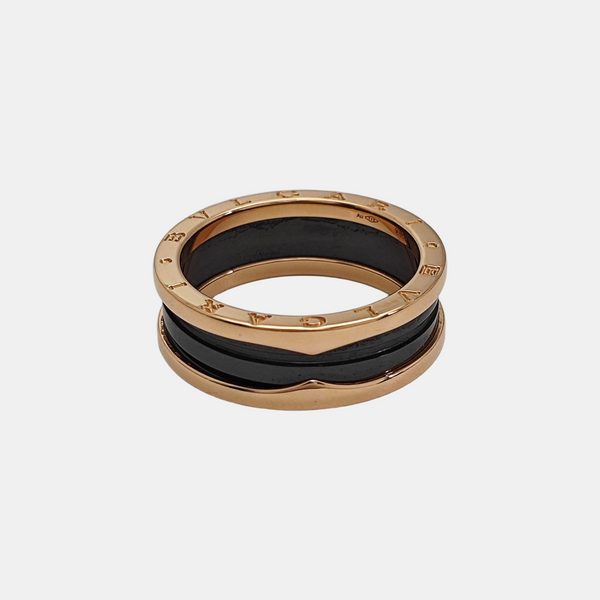 B.ZERO1 18k Rose Gold Ring EU 66
