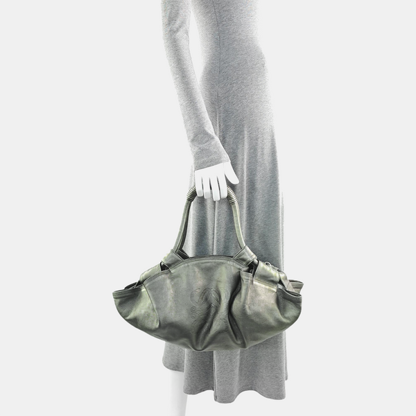 Nappa Aire Calfskin Green