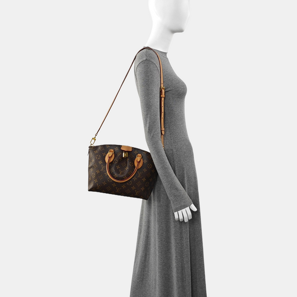 BOETIE PM Monogram Coated Canvas Brown