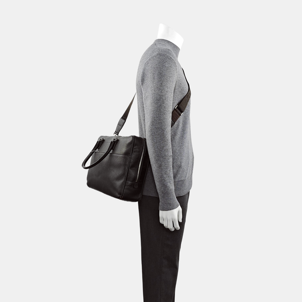 Calfskin Crossbody Bag Brown