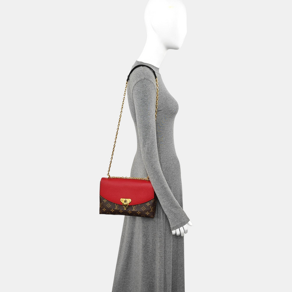 SAINT PLACIDE Monogram Coated Canvas Brown