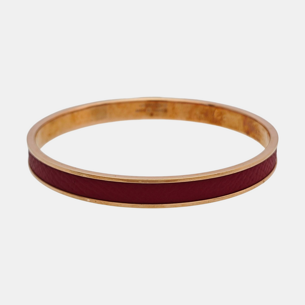 Metal Red Bangle