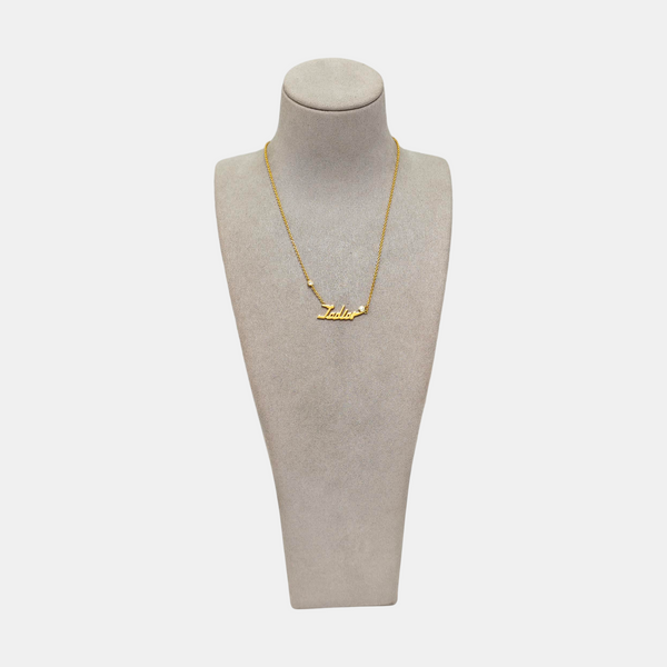 J'adior Metal Gold Necklace