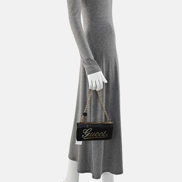 Fabric Top Handle Bag Black