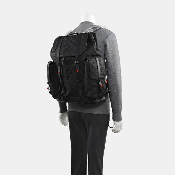 CHRISTOPHER GM Calfskin Black