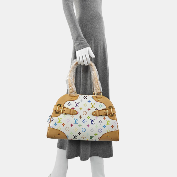 LV × TM CLAUDIA Monogram Coated Canvas White