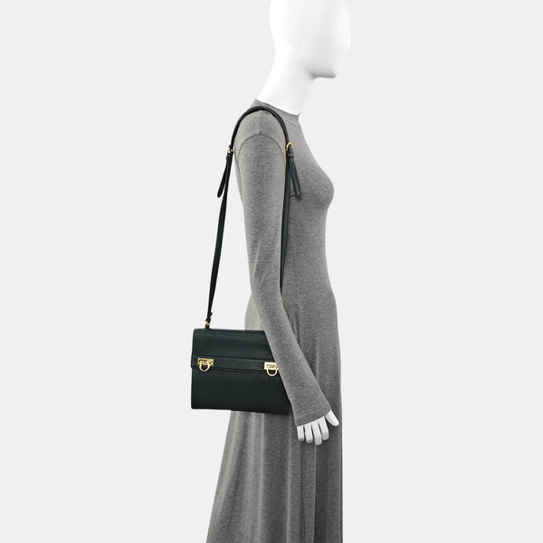 Calfskin Shoulder Bag Green